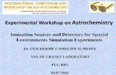 Ionization Sources and Detectors for Spacial Environments ... · Experimental Workshop on Astrochemistry Ionization Sources and Detectors for Spacial Environments Simulation Experiments