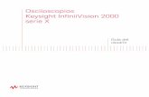 Osciloscopios Keysight InfiniiVision 2000 serie X Guía del ...literature.cdn.keysight.com/litweb/pdf/75015-97055.pdf · Tabla 1 2000 Números y anchos de banda de los modelos de