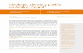 Ideología, ciencia y pueblo en Amílcar Cabralnomadas.ucentral.edu.co/nomadas/pdf/nomadas_48/48_8N_ideologia... · tación de conigurar los textos de Cabral bajo una idea de obra,