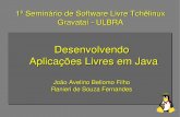 Desenvolvendo Aplicações Livres em Java · Desenvolvendo Aplicações Livres em Java Detalhes sobre a plataforma JEE (Java EE): • JTA (Java Transaction API), é uma API que padroniza