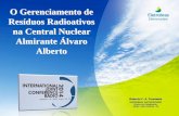 Gerenciamento de Resíduos Radioativos na Central Nuclear ... · • LP – Licença Prévia / LI – Licença de Instalação • RL - Relatório de Local: Eletronuclear ... Slide