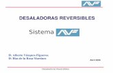Sin título de diapositiva - iesrioaguas.files.wordpress.com · D. Blas de la Rosa Martínez Abril 2006. Desaladoras Reversibles ÍNDICE 1. ¿Qué es una Desaladora Reversible? 2.