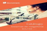 Catálogo - sonotrack.comsonotrack.com/v1/wp-content/uploads/2016/10/Catálogo-sistema-de... · Catálogo---- BOUYER ----BOUYER PCICE LIST 2016 - ALPHANUMERIC LIST Reference Designation