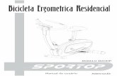 Bicicleta Ergometrica Residencial - evolutionfitness.com.brevolutionfitness.com.br/downloads/b800.pdf · Manual do usuário PORTUGUÊS-1- ... G4 G5 G1 FIGURA 3 ... alem de sonar 8