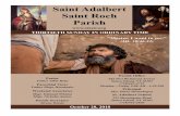 Saint Adalbert Saint Roch Parish - stastr.org · fallecido al inscribirlo en nuestra novela All Souls. Todos los inscritos recibirán nueve días de oración. Los sobres de inscripción