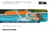 Lovibond Water Testinglovibond.eu/downloads/catalogue/cat_pool_es_lovi.pdf · Lovibond® Water Testing Tintometer® Group Aparatos y Reactivos Análisis del Agua de Piscina y Spa