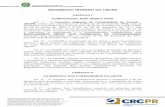 REGIMENTO INTERNO DO CRCPR - Conselho Regional de ... · instituído pela Resolução CFC nº 1.370, de 08 de dezembro de 2011, alterado pela Resolução CFC 1.430/2013.