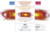 Energia domani 2007 Tomorrow’s Energy 2007 - fast.mi.it · Energia domani 2007 Tomorrow’s Energy 2007 6-10 febbraio 2007 February 6th–-10th, 2007 fieramilano Rho ... della questione