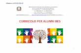 CURRICOLO PER ALUNNI BES - icsangiovannibosco.gov.it · CURRICOLO PER ALUNNI BES Allegato n. 3 al PTOF 2016-19 . 2 ITALIANO ... ITALIANO CLASSE QUINTA Traguardi di apprendimento minimi