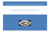 Il Piano Integrato - unime.it integrato 2017.pdf · Il Piano Integrato Indice ... Comunicazione e trasparenza. Piano della trasparenza. Sezione 5. Performance individuale: sistemi