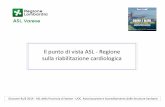 Il punto di vista ASL - Regione sulla riabilitazione ... · Il punto di vista ASL - Regione sulla riabilitazione cardiologica Giovanni Rulli 2014 - ASL della Provincia di Varese -