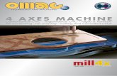 4 AXES MACHINE - SteMaTec GmbH · 4 AXES MACHINE Contornatrice CNC - Sagomatrice CNC - Taglio e Tornitura NC Contouring - NC shaping - Cutting and Controlled Lathe ... Cutting and