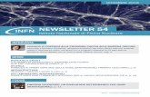 NEWSLETTER 54 - home.infn.ithome.infn.it/newsletter-eu/pdf/NEWSL_INFN_54_italiano.pdf · ... le interazioni della materia oscura da eventi di fondo comuni (particelle beta, ... eccellente