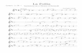 La Follia - music.geocities.jpmusic.geocities.jp/conn8d_op/sheets/PDFdata/la_folliaPart.pdf · La Follia Arcangelo Corelli Variations on a Theme of Farinelli Horn in F & 57 #