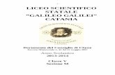 - 1 - LICEO SCIENTIFICO STATALE “GALILEO GALILEI” CATANIA MAGGIO 5 M.pdf · “GALILEO GALILEI” CATANIA ... ficuo le scienze matematico-sperimentali con la tradizione umanistica