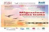 Migrazione senza tratta - Pastorale Verona · Parrocchia Cuore Immacolato di Maria Tempio Votivo - Piazzale XXV Aprile, 8 di fronte alla stazione ferroviaria Interverranno: Mons.