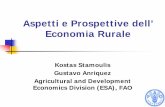 Aspetti e Prospettive dell’ Economia Rurale · Cos’ e’ “rurale”? Le definizioni ufficiali variano di paese in paese. Due metodi principali:definizione geopolitica, e agglomerazione