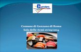 Comune di Genzano di Roma Sala delle Armi 27/09/2014cosips.it/wp-content/uploads/2014/09/NUOVE-MODE-ALIMENTARI.pdf · (Misure urgenti per la prevenzione delle parassitosi da Anisakis)
