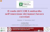 Il ruolo del COR Lombardia nell’emersione dei tumori ... · F1 . M1/F1 - Pavia • Tassi Broni: M ... F2 . F3 . M4 . M3 . M2/F2, M3/F3, M4/F4 - Varese, ... Regioni con rilevazione