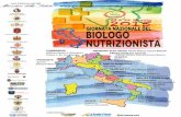 Giornata Nazionale del Biologo Nutrizionista 2015 - Brochure · SARDEGNA Cagliari Piazza Giovenni. organ izzazione LAZIO Roma Piazza del Popolo ... di prevenzione primaria, in cui