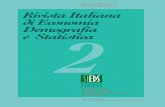e Statistica Demografia 2 di Economia Rivista Italiana ... · XLVI Povertà ed esclusione sociale (Firenze 28-30 maggio 2009) XLVII Un mondo in movimento: approccio multidisciplinare