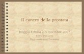 Il cancro della prostata - AIRTUM · Reggio Emilia 2-5 dicembre 2007 Silvia Patriarca ... • prostatectomia radicale retropubica • prostatectomia radicale perineale • TURP Terapia