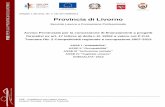 Provincia di Livorno multiasse 2012.pdf · FSE. Investiamo nel vostro futuro. Cresce l’Europa. Cresce la Toscana La Provincia di Livorno, Servizio Lavoro e Formazione Professionale