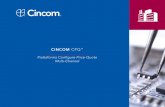 CPQIT1503091 CPQ brochure - cincom.com · La soluzione Cincom CPQ per Microsoft Dynamics CRM aiuta le aziende che ... vendita, i dealers e i rivenditori nel processo di selezione,