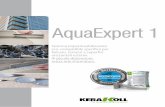 AquaExpert 1 · 2011-07-10 · AquaExpert 1 Sistema impermeabilizzante eco-compatibile specifico per balconi, terrazzi e superfici orizzontali esterne di piccole dimensioni, senza