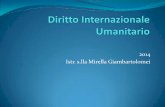 2014 Istr. s.lla Mirella Giambartolomei - Cri Fossombrone storia e trattati a.pdf · vigore le disposizioni delle convenzioni; ... conflitti armati internazionali. II. Protocollo: