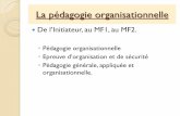 La pédagogie organisationnelle - codep01.ffessm.frcodep01.ffessm.fr/IMG/pdf/3-la_pedagogie_organisationnelle.pdf · Exercice 1 : feuille de palanquée Dans le cadre du club fédéral,