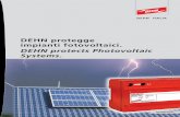 DEHN protegge impianti fotovoltaici. DEHN protects ... · impianti fotovoltaici. DEHN protects Photovoltaic Systems. DS109/I/07.07. ... Impianto FV su edificio con LPS esterno. PV