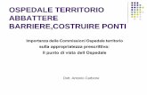 OSPEDALE TERRITORIO ABBATTERE BARRIERE ... - cosips.itcosips.it/ws0101/wp-content/uploads/2018/06/carbone.pdf · Commissione ospedale territorio appropriatezza prescrittiva • organismo