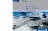 Klok & XL Klok - Adelchi Ferrari · Il sistema di qualità aziendale Ferrari è certi˜cato UNI EN ISO 9001 dal 1997. ... edizione dell’ ”Interzum Award: ... Klok & XL Klok E