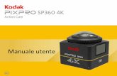 Manuale utente - Kodak PIXPRO Digital Cameras · caso, si consiglia di attendere che il prodotto torni alla temperatura ambiente prima di accenderlo. ... • Per evitare danni alla