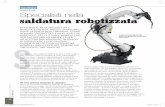 Gianandrea Mazzola Specialisti nella saldatura robotizzata · resa produttiva e qualità estetica». Impianti di saldatura dove ... un preciso controllo dei parametri di processo,