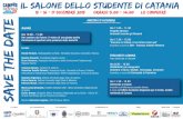 IL SALONE DELLO STUDENTE DI catania - itaerferrarin.gov.it the Date... · Incontro a cura di Sergio Bettini, Psicologo dell’orientamento Ore 12.00 - 13.00 Teen’s Voice – Miti