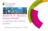 Atelier N. 8 - Mystery Acqua virtuale - education21.ch · 3 Mystery - Riflessioni didattiche e utilizzo Il metodo Mystery permette di esercitare la propria capacità di ragionamento,