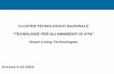 CLUSTER TECNOLOGICO NAZIONALE - SMART LIVING … · Cluster Tecnologico Nazionale «Tecnologie per gli Ambienti di Vita» ... calizzazione”e “coo-petition”, promuovendo azioni