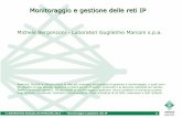 Monitoraggio e gestione delle reti IP -  · Monitoraggio e gestione delle reti IP Michele Bergonzoni - Laboratori Guglielmo Marconi s.p.a. ... L'insieme dei PC, dei server, e delle