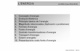 L’ENERGIA 2n ESO (Curs 2014-2015) · L’ENERGIA 2n ESO (Curs 2014-2015) Josep Lluís Serrano Dep Tec La capacitat de les persones per trobar fonts d’energia i transformar-les