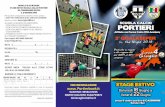 dariocaglioni@live.it SCUOLA CALCIO PORTIERI · la “Scuola Calcio Portieri” Portierbook, con l’intento di promuovere attività, allenamenti, stage per la crescita e la formazione