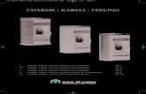 CHARME - KARMA - FEELING - pannonpellet.hu · I CHARME - KARMA - FEELING, Installazione, uso e manutenzione pag. 2 GB CHARME - KARMA - FEELING, Installation, use and maintenance pag.