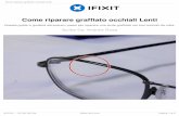 Come riparare graffiato occhiali Lenti · Passo 1 — Come riparare graffiato occhiali Lenti Posizionare il occhiali, cera e stoffa su una superficie piana. Passo 2 Rimuovere lo sporco