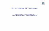 Provincia di Ancona · archivistiche: ordinamento e conservazione); ... Le fonti archivistiche: ordinamento e conservazione); - per . piano di conservazione di un archivio