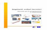 Impianti solari termici - XDOMUS: ville moderne solari termici.pdf · Manuale per la progettazione e costruzione . Impianti solari termici - Manuale per la progettazione e costruzione