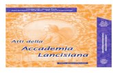 Periodico trimestrale - Atti della Accademia Lancisiana · - dissezione aortica; - embolia Polmonare massiva / sub massiva; - endocardite Infettiva; - valvulopatia acuta severa; ...