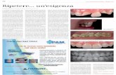 neripinzuti.com · Cere dentali PAM Prova la nuova cera testabile nel cavo oralel La cera diagnostica e testabile nel cavo orale consente di costruire il pro-