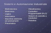Sistemi e Automazione Industriale - nuke.itisvc.itnuke.itisvc.it/Portals/0/Dipartimenti/Meccanica/ITIS_porte_aperte... · Sistemi e Automazione Industriale Elettrotecnica Elettronica