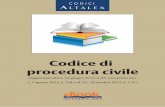 Codice di procedura civile - STUDIO LEGALE TAMBONE · indice generale codice di procedura civile libro i – disposizioni generali (art. 1 – art. 162 ...